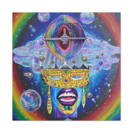 Queen of the Mothership 24"x 24"
