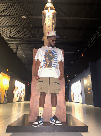 THE LAST AMERICAN PHARAOH TEE (WHITE)