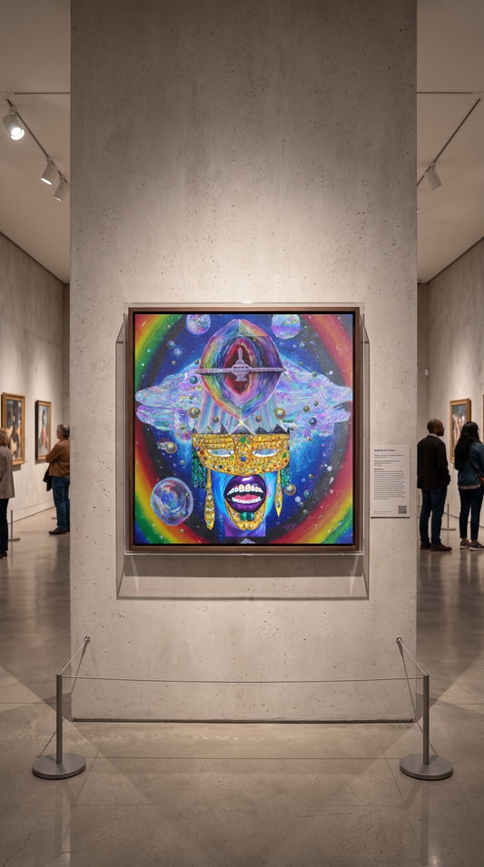 Queen of the Mothership 24"x 24"