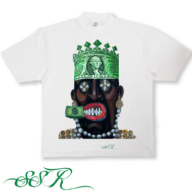 MONEY TALKS TEE (WHITE)