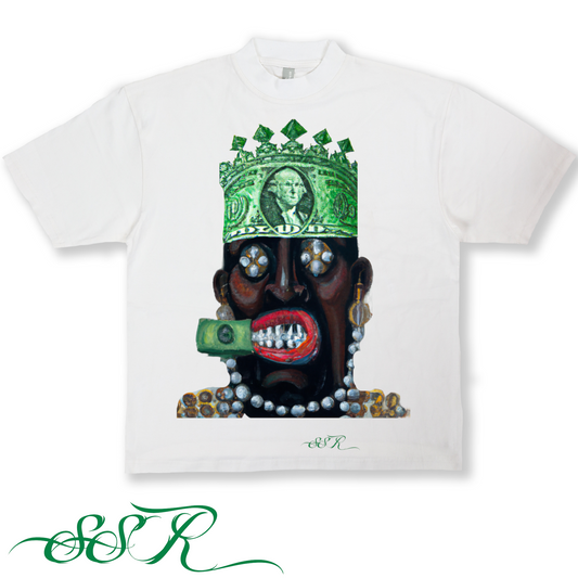 MONEY TALKS TEE (WHITE)