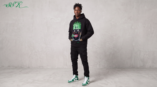 MONEY TALKS HOODIE (BLACK)