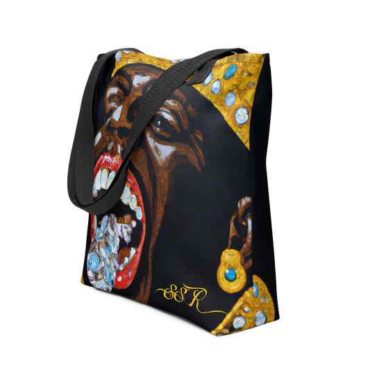 SILVER TONGUE KANG TOTE