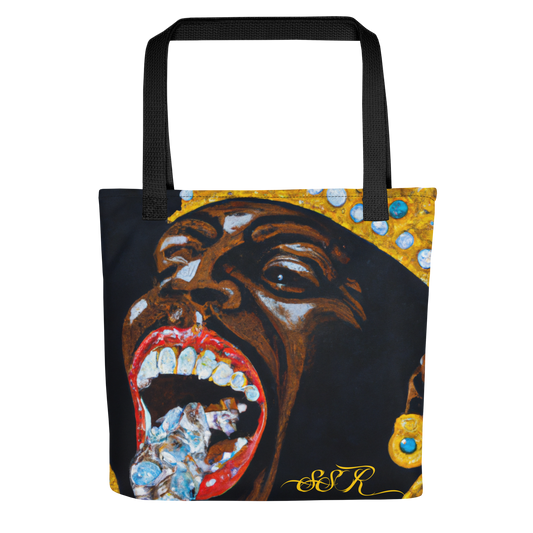 SILVER TONGUE KANG TOTE