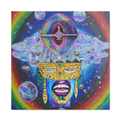 Queen of the Mothership 24"x 24"